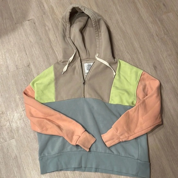 Urban Outfitters Tops - Urban Outfitters Color Block Hoodie